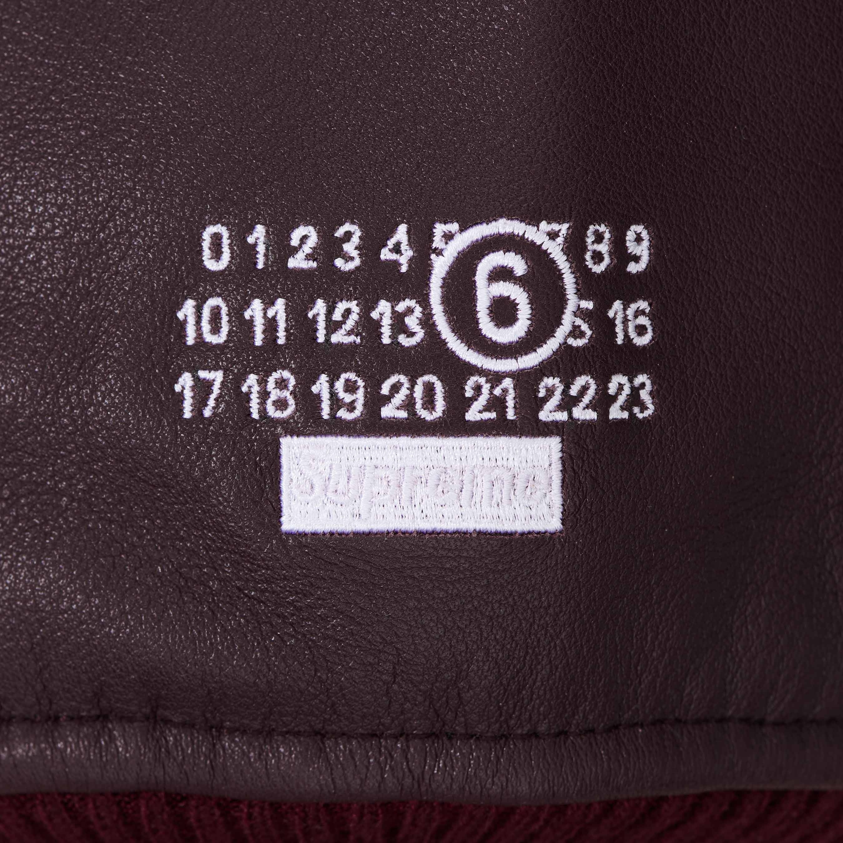 Supreme®/MM6 Maison Margiela Split Varsity Jacket view 6